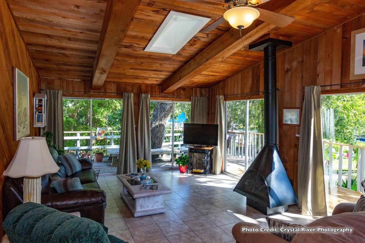 Riverfront Treetop Bungalow Homosassa Kültér fotó