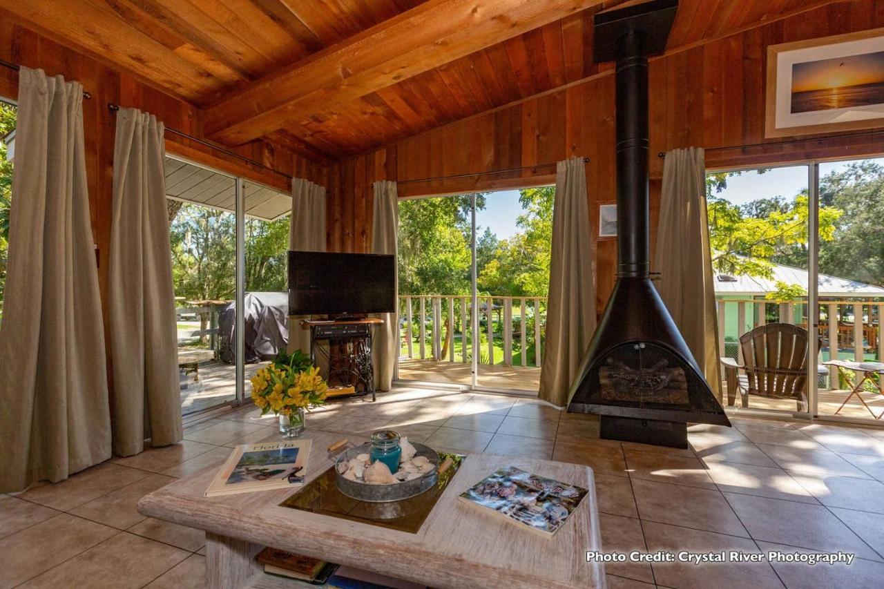 Riverfront Treetop Bungalow Homosassa Kültér fotó